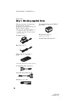 Preview for 10 page of Sony Handycam HDR-HC3E Operating Manual