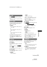 Preview for 63 page of Sony Handycam HDR-HC3E Operating Manual