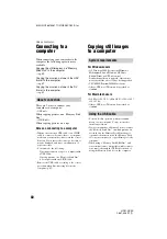 Preview for 80 page of Sony Handycam HDR-HC3E Operating Manual