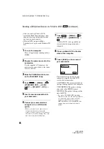 Preview for 86 page of Sony Handycam HDR-HC3E Operating Manual