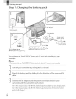 Preview for 14 page of Sony Handycam HDR-PJ30V Operating Manual