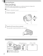 Preview for 24 page of Sony Handycam HDR-PJ30V Operating Manual