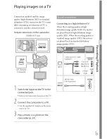 Preview for 33 page of Sony Handycam HDR-PJ30V Operating Manual