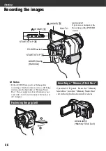 Preview for 36 page of Sony Handycam HDR-SR1 Operating Manual