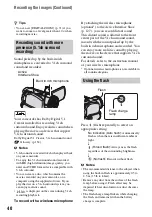 Preview for 40 page of Sony Handycam HDR-SR1 Operating Manual