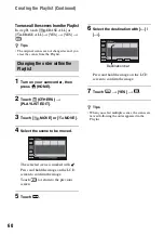 Preview for 60 page of Sony Handycam HDR-SR1 Operating Manual