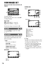 Preview for 76 page of Sony Handycam HDR-SR1 Operating Manual