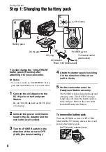 Preview for 8 page of Sony Handycam HDR-SR11E Operating Manual