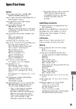 Preview for 33 page of Sony Handycam HDR-SR11E Operating Manual