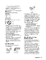 Preview for 7 page of Sony Handycam HDR-UX10 Operating Manual