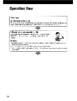 Preview for 14 page of Sony Handycam HDR-UX10 Operating Manual