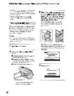 Preview for 32 page of Sony Handycam HDR-UX10 Operating Manual