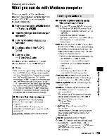 Preview for 105 page of Sony Handycam HDR-UX10 Operating Manual