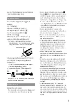 Preview for 5 page of Sony Handycam HDR-XR100E Operating Manual