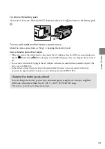 Preview for 11 page of Sony Handycam HDR-XR100E Operating Manual