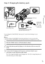 Preview for 13 page of Sony Handycam NEX-VG20E Operating Manual