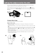 Preview for 18 page of Sony Handycam Vision CCD-TRV62 Operating Instructions Manual