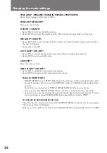 Preview for 30 page of Sony Handycam Vision CCD-TRV62 Operating Instructions Manual