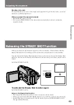 Preview for 43 page of Sony Handycam Vision CCD-TRV62 Operating Instructions Manual