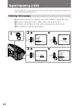 Preview for 44 page of Sony Handycam Vision CCD-TRV62 Operating Instructions Manual