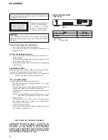 Preview for 2 page of Sony HCD-DZ500F Service Manual