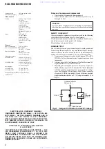 Preview for 2 page of Sony HCD-HDX500 - Dvd/receiver Component For Home Theater System Service Manual