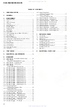 Preview for 4 page of Sony HCD-HDX500 - Dvd/receiver Component For Home Theater System Service Manual