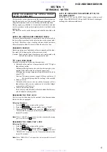 Preview for 5 page of Sony HCD-HDX500 - Dvd/receiver Component For Home Theater System Service Manual