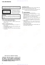 Preview for 2 page of Sony HCD-SR1 Service Manual