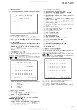 Preview for 31 page of Sony HD-FLX9W Service Manual