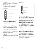 Preview for 54 page of Sony HD Super Motion HKCU1001 Operation Manual