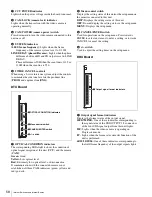 Preview for 58 page of Sony HD Super Motion HKCU1001 Operation Manual