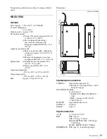 Preview for 61 page of Sony HD Super Motion HKCU1001 Operation Manual