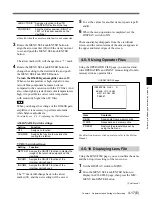 Preview for 105 page of Sony HDC-950 Series Manual