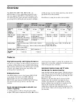 Preview for 5 page of Sony HDC1400R Operation Manual