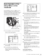 Preview for 55 page of Sony HDC1500 Series Operation Manual