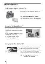 Preview for 8 page of Sony HDMS-S1D - 80GB Digital Photo Album Operating Instructions Manual