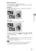 Preview for 33 page of Sony HDMS-S1D - 80GB Digital Photo Album Operating Instructions Manual