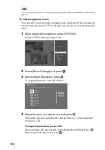 Preview for 36 page of Sony HDMS-S1D - 80GB Digital Photo Album Operating Instructions Manual