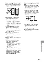 Preview for 69 page of Sony HDMS-S1D - 80GB Digital Photo Album Operating Instructions Manual