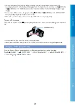 Preview for 20 page of Sony HDR-CX100/B User Manual