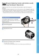 Preview for 22 page of Sony HDR-CX100/B User Manual