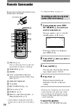 Preview for 34 page of Sony HDR HC1 - 2.8MP High Definition MiniDV Camcorder Operating Manual