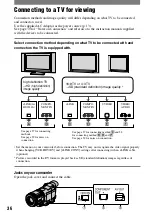 Preview for 36 page of Sony HDR HC1 - 2.8MP High Definition MiniDV Camcorder Operating Manual