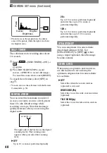 Preview for 48 page of Sony HDR HC1 - 2.8MP High Definition MiniDV Camcorder Operating Manual