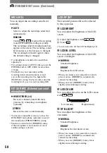 Preview for 58 page of Sony HDR HC1 - 2.8MP High Definition MiniDV Camcorder Operating Manual