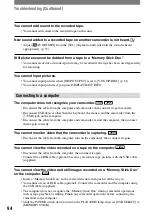 Preview for 94 page of Sony HDR HC1 - 2.8MP High Definition MiniDV Camcorder Operating Manual