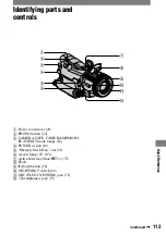 Preview for 113 page of Sony HDR HC1 - 2.8MP High Definition MiniDV Camcorder Operating Manual