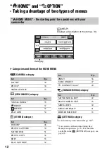 Preview for 12 page of Sony HDR-SR10D - High Definition Avchd 120gb Hdd Handycam? Camcorder User Manual