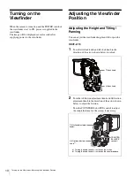 Preview for 10 page of Sony HDVF-L750 Operation Manual